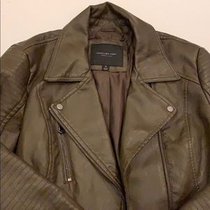 Andrew Marc Faux Leather Jacket